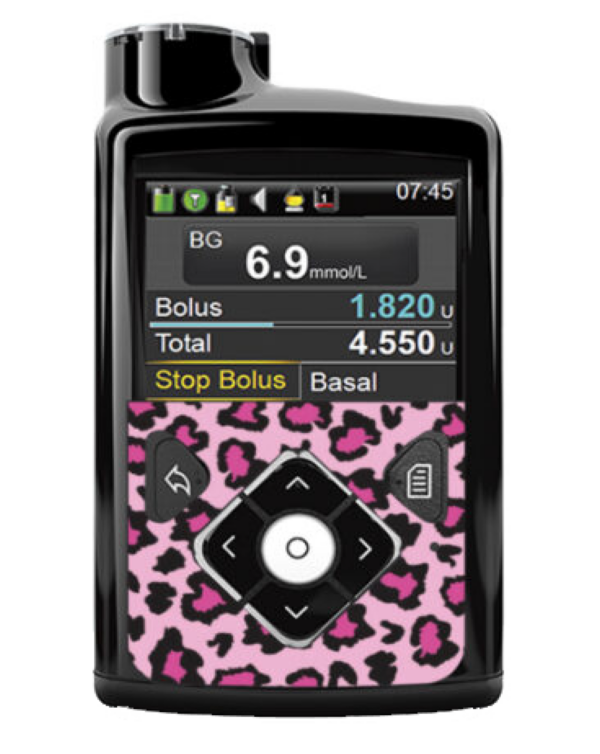 Sticker Medtronic 640/780G ⎜ Pink Tiger