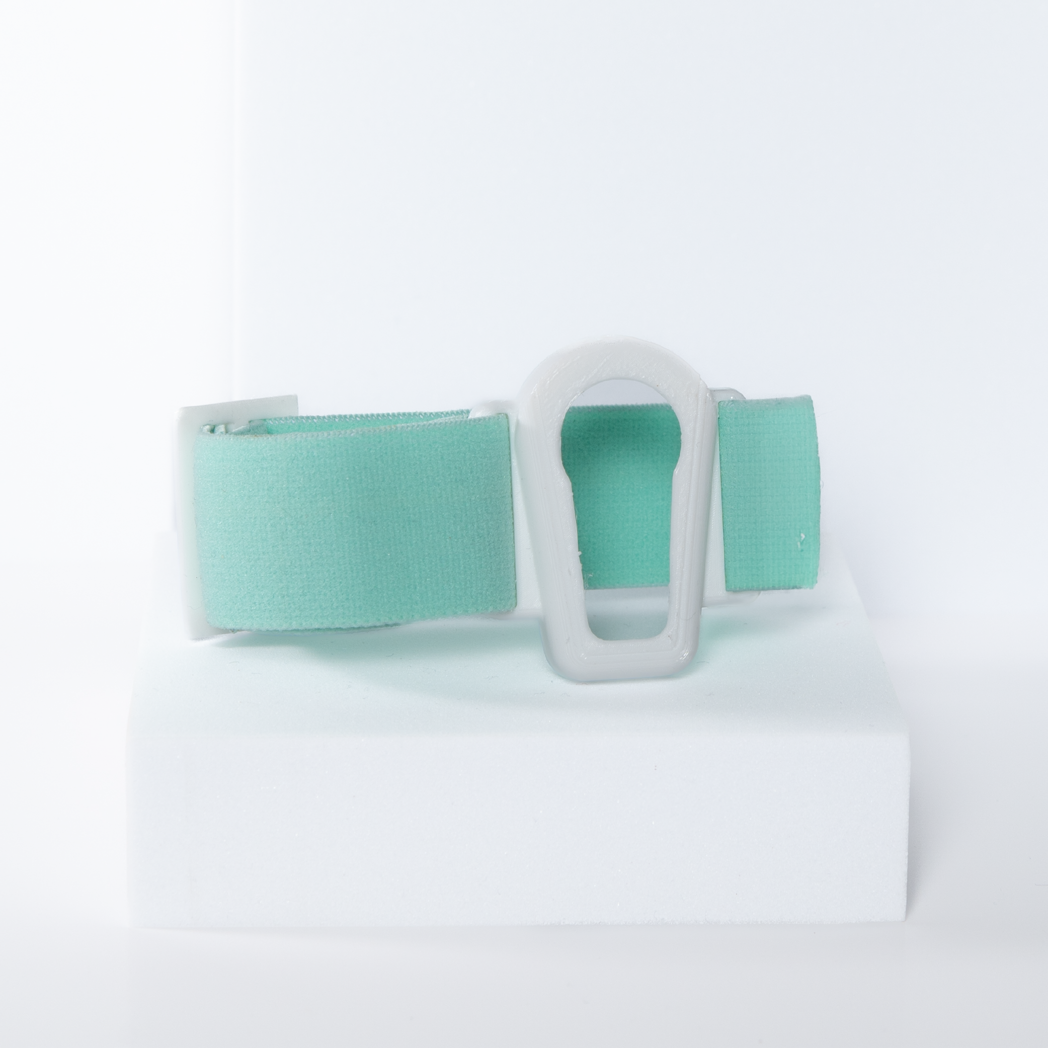 Brassard Dexcom G6 ⎥ Blanc ⎥ Vert turquoise